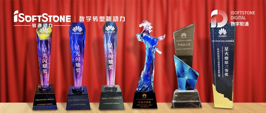 星光閃耀 | 云業(yè)務突飛猛進 軟通動力斬獲華為云6大獎項
